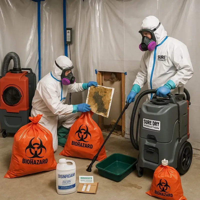Contaminated Water Handling Protocols process in Mercerville, NJ