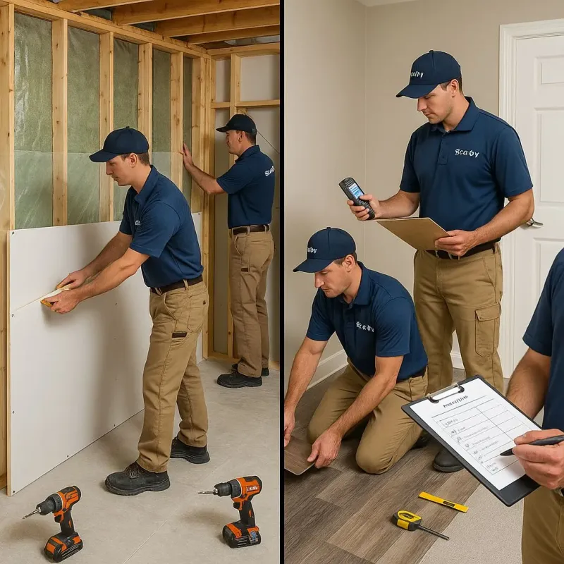 Repairs and Reconstruction process in Mercerville, NJ
