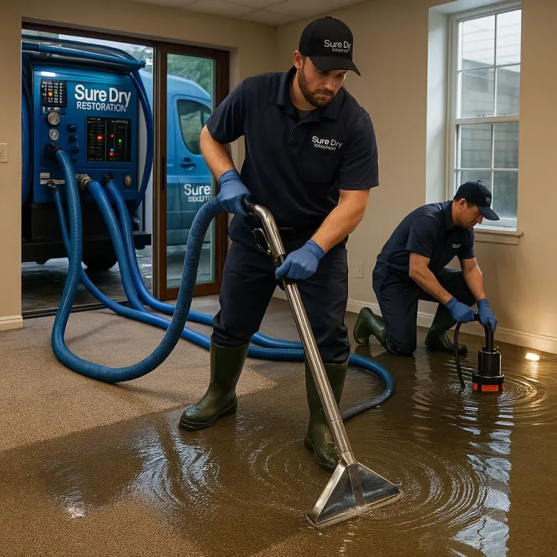 Water Extraction and Removal process in Mercerville, NJ